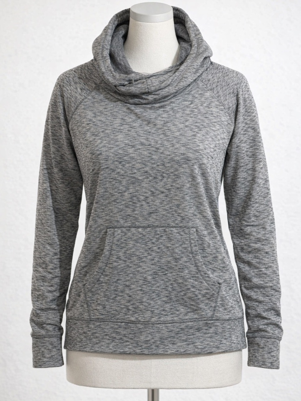 Calvin Klein Gray Cowl Neck Sweater